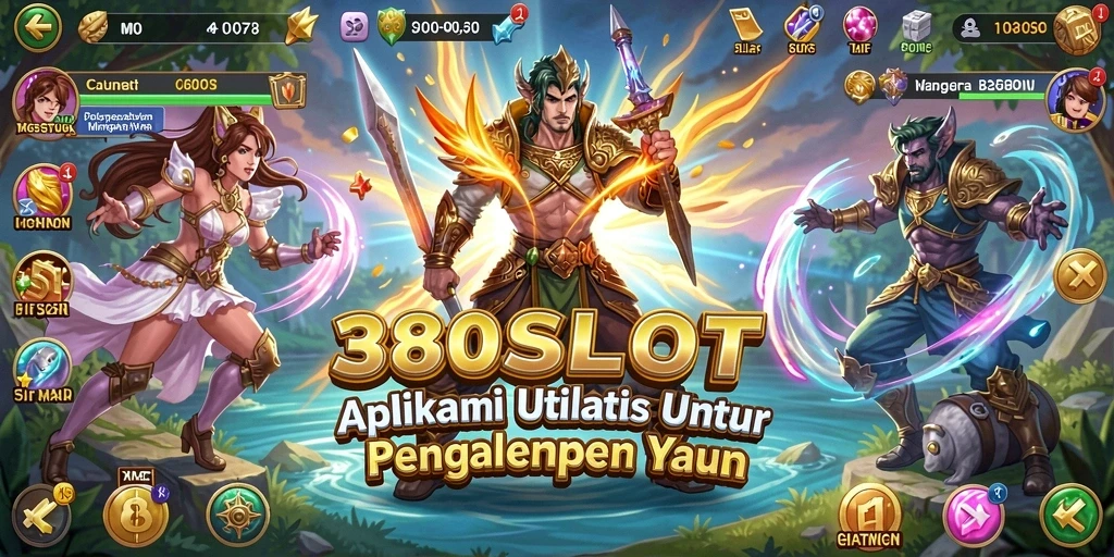 Tampilan gameplay 380SLOT yang modern dan efisien.