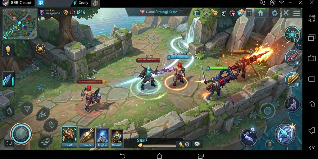 Screenshot gameplay 88BIG dengan aksi strategis yang mendebarkan.