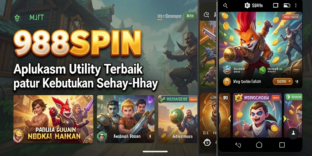 Tampilan antarmuka 988SPIN yang sederhana dan intuitif.