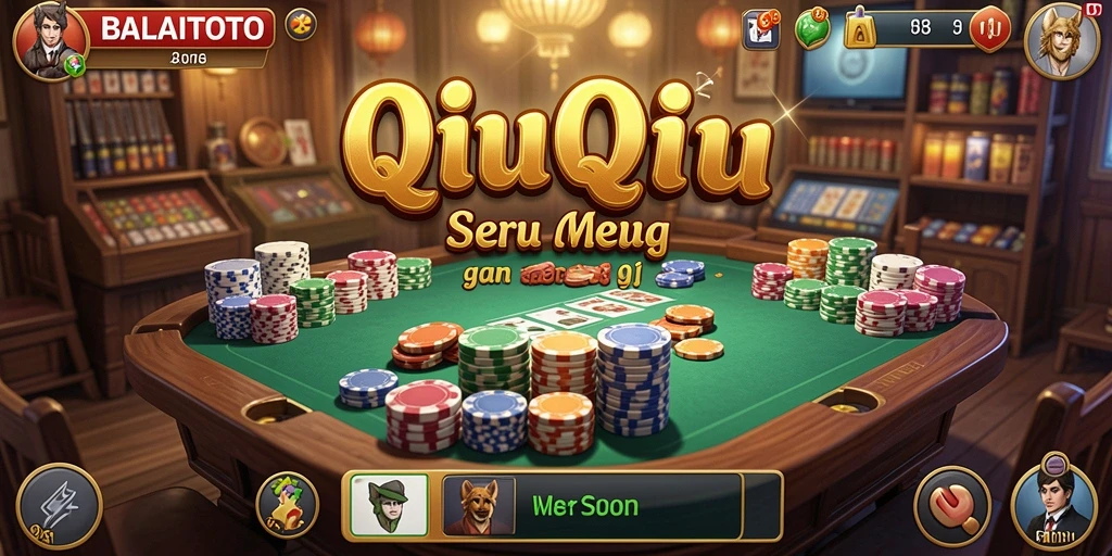Tampilan gameplay seru BALAITOTO dalam permainan QiuQiu.