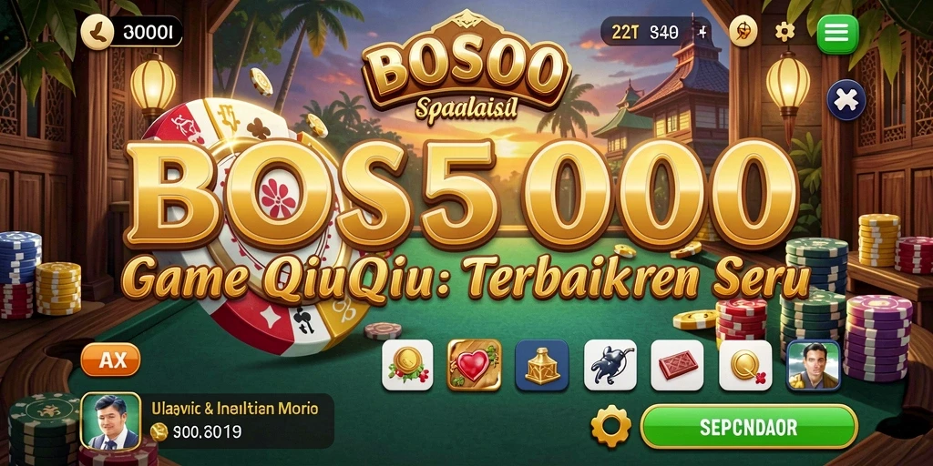 Gameplay seru QiuQiu di BOS5000 yang penuh tantangan.