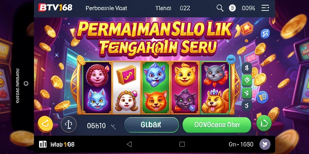 Screenshot gameplay Slot BTV168 yang menarik dan menghibur.