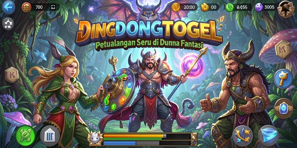 Tampilan permainan <strong>DINGDONGTOGEL</strong> yang menawan dan penuh petualangan.