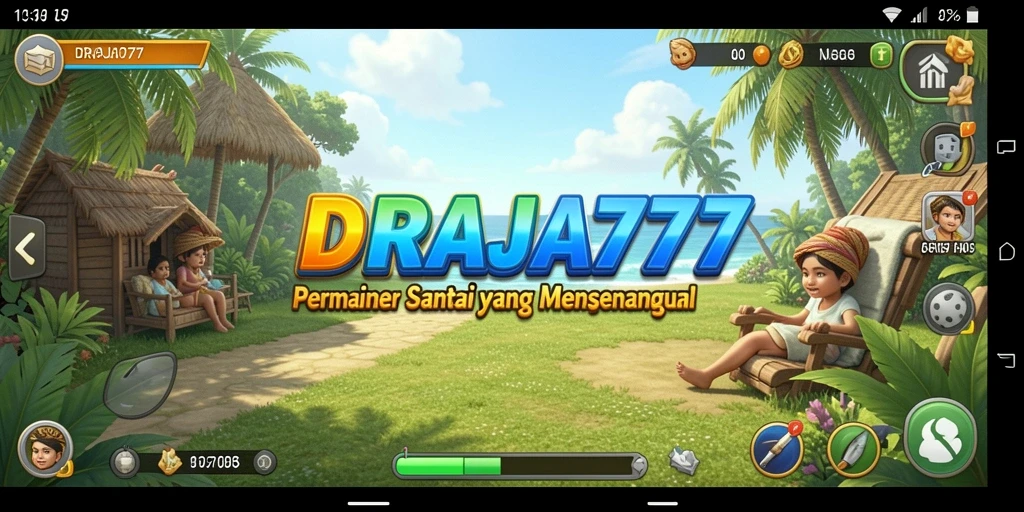 Screenshot DRAJA777 menampilkan gameplay yang menyenangkan dan penuh warna.