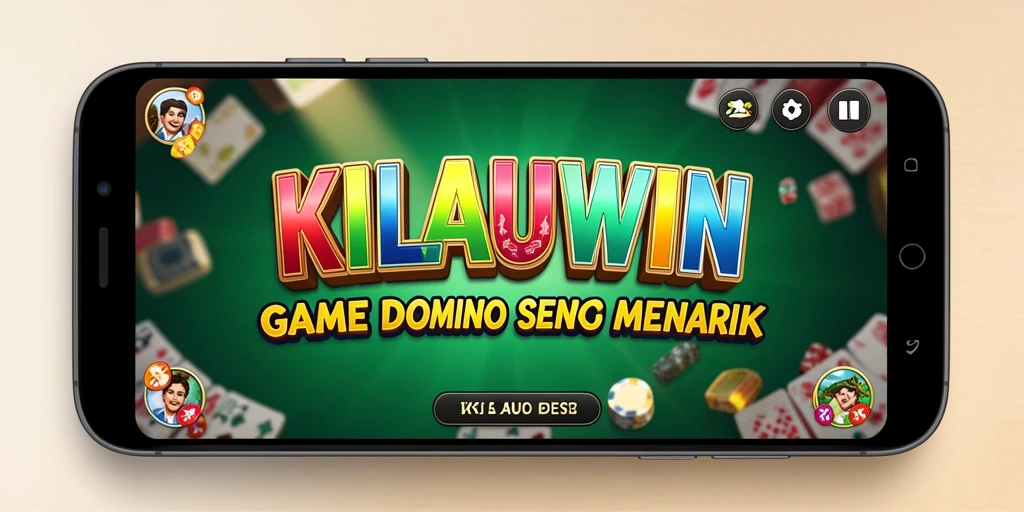 Screenshot gameplay KILAUWIN yang menunjukkan serunya permainan Domino.