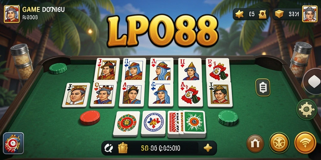 Gameplay LPO88 yang seru dengan pengalaman bermain domino yang nyata.