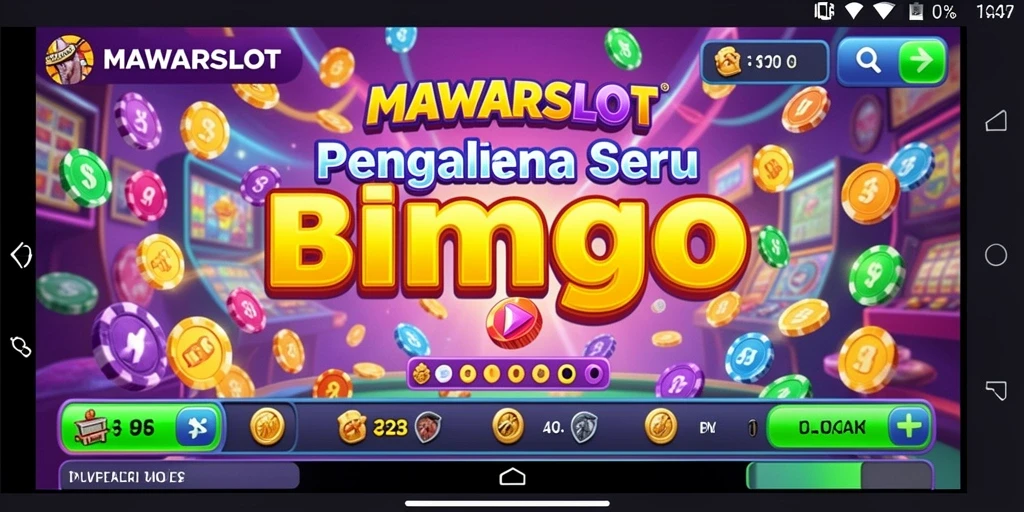 Screenshot gameplay MAWARSLOT yang menampilkan keseruan Bingo.