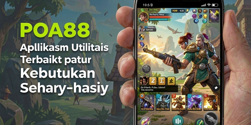 Tampilan antarmuka POA88 yang sederhana dan fungsional.