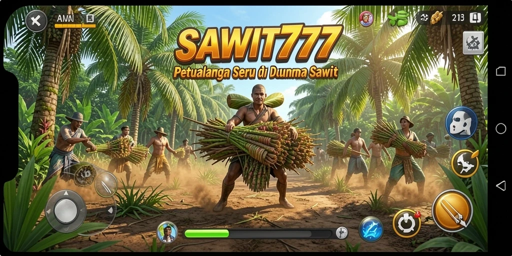 Tampilan utama gameplay SAWIT777 yang menakjubkan dan penuh petualangan.