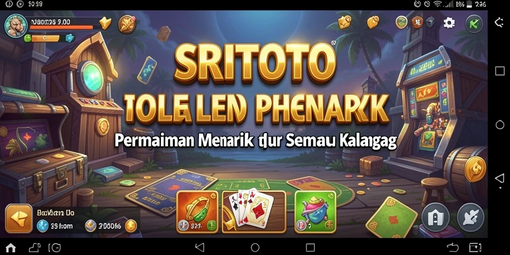 Tampilan gameplay SRITOTO dengan elemen Idle yang menarik.