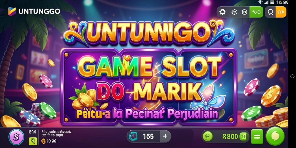 Screenshot gameplay menarik dari UNTUNGGO yang menunjukkan aksi Slot.