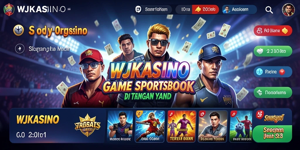 Tangkapan layar gameplay menarik dari WJKASINO Sportsbook.